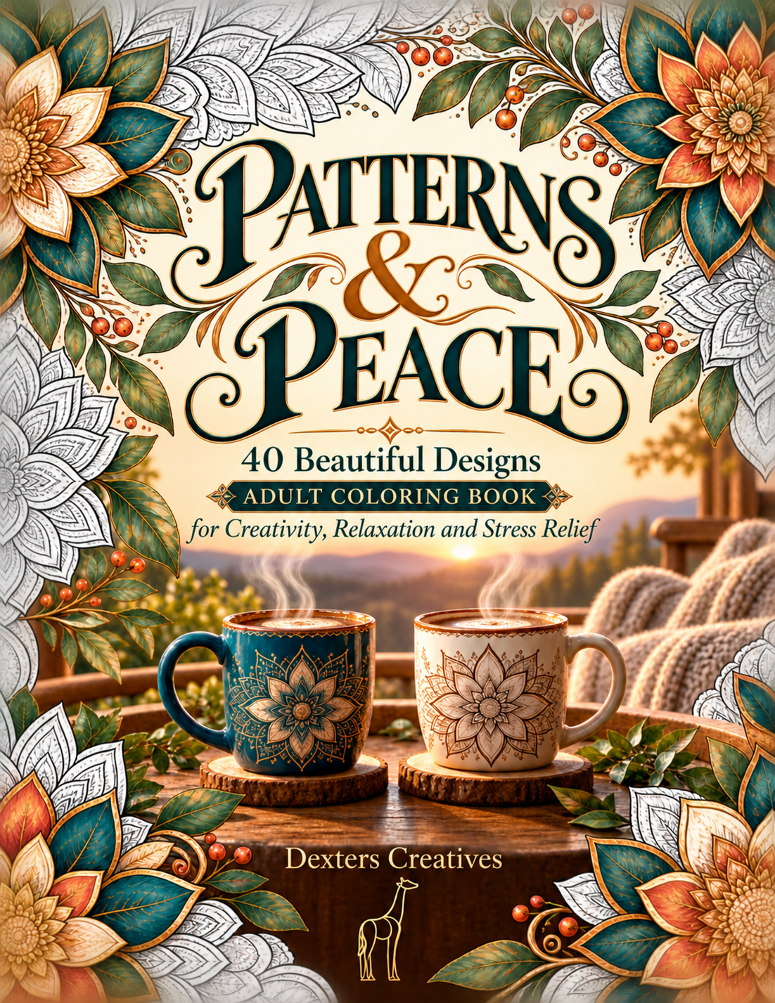 Patterns & Peace— Printable PDF (Adults) – Dexters Creatives